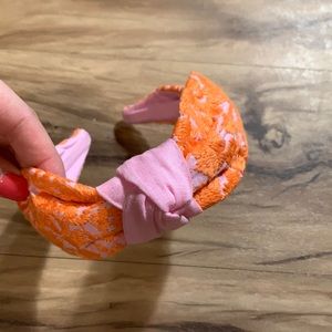 J. Marie Pink and Orange Headband